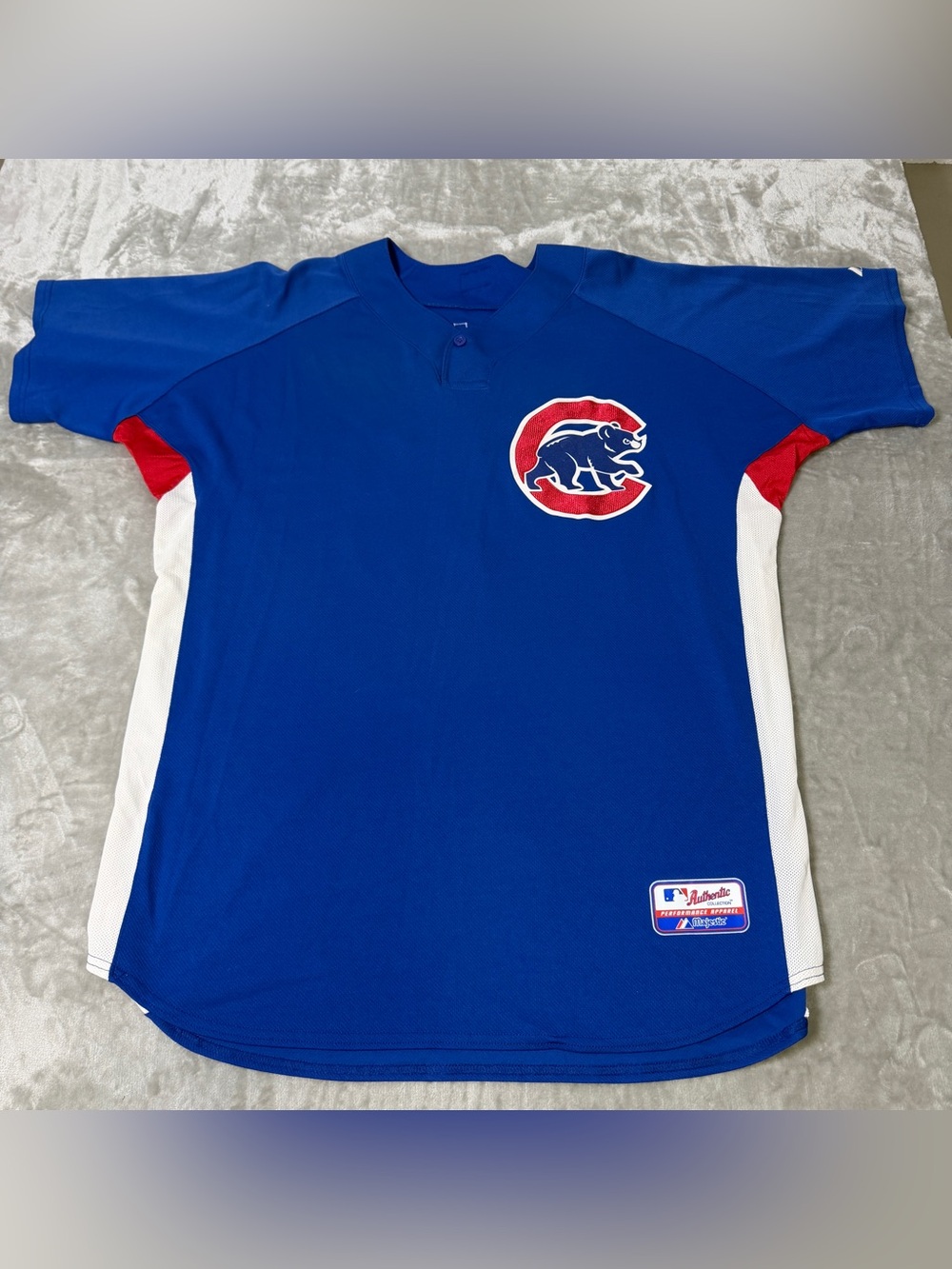 Majestic Chicago Cubs Authentic Batting Practice Jersey Men's 2XL Keller